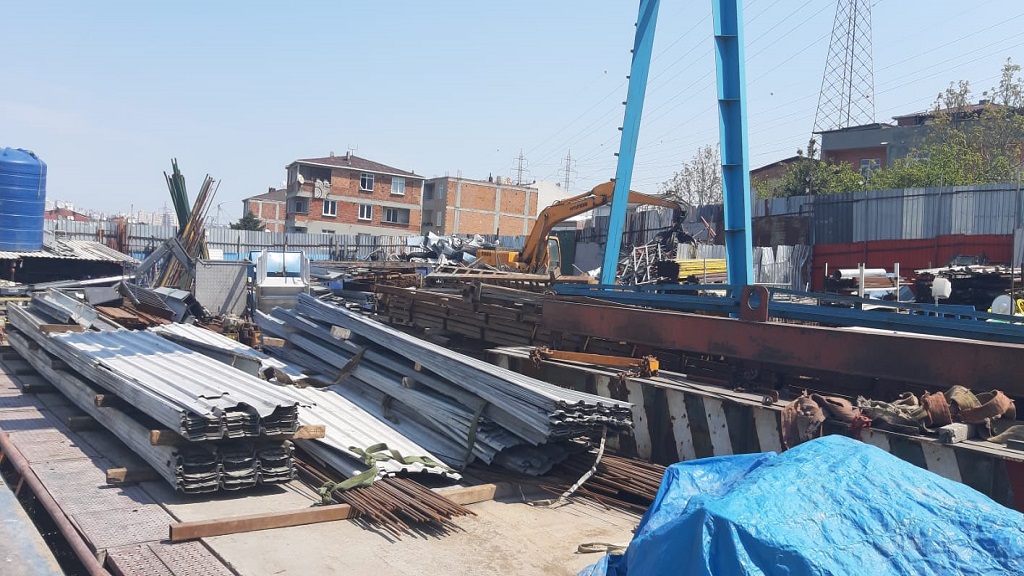 Hurda Sandviç Panel Alan Yerler